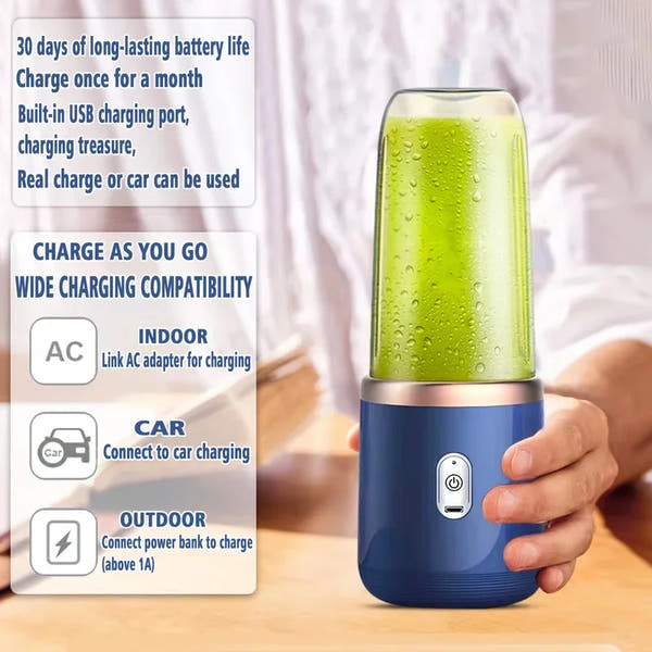 6 Blade 400ML Portable Blender