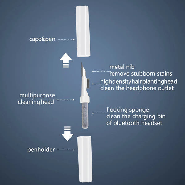 Cleaning Tool for Bluetooth Earphone Case Cleaning Pen Bursh Pen