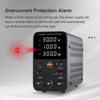 Wanptek Adjustable DC Power Supply 30V 10A 5A