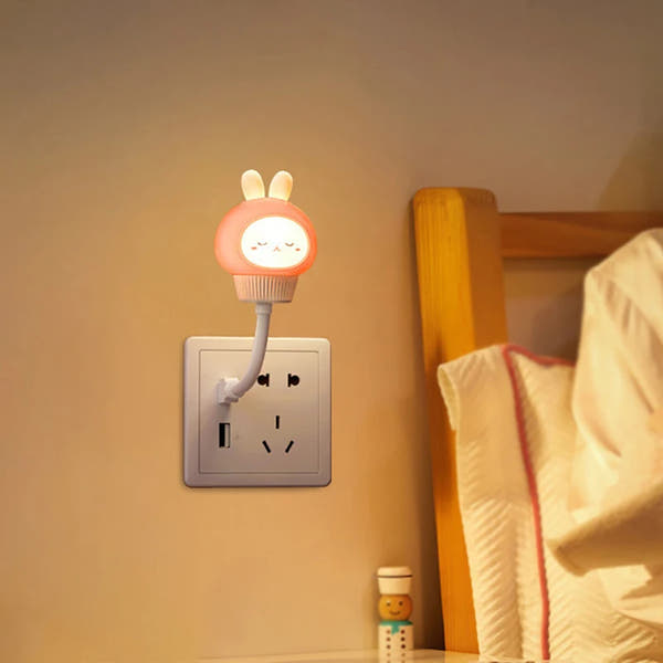 Night Light LED Lamp for Baby Kid Bedroom Decoration Bedside Lamp