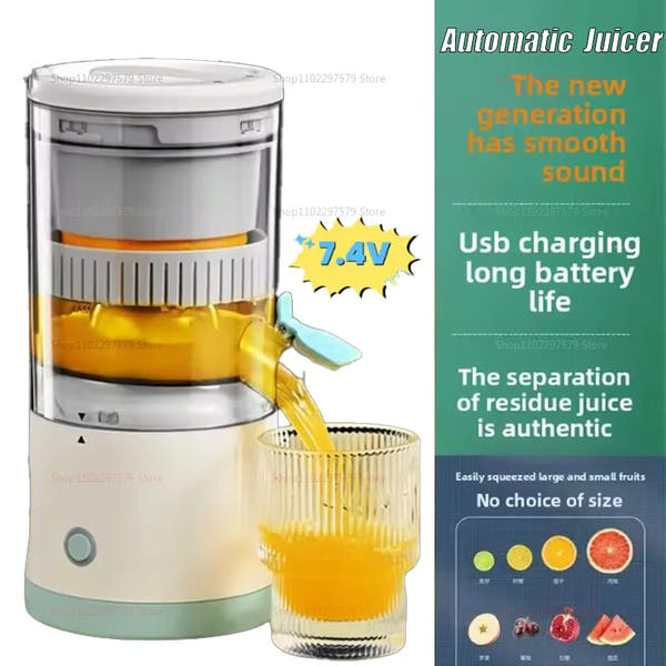 Wireless Automatic Portable Electric Juicer