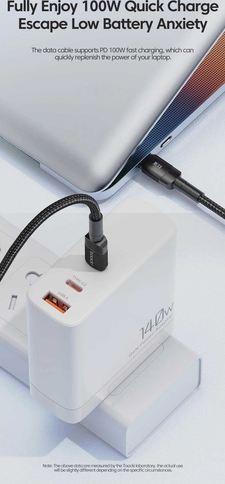 Quick Charge 4.0 Fast Charging Type C to Type C for iPhone 15 Macbook Samsung Xiaomi