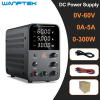 Wanptek Adjustable DC Power Supply 30V 10A 5A