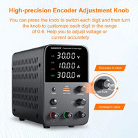 Wanptek Adjustable DC Power Supply 30V 10A 5A