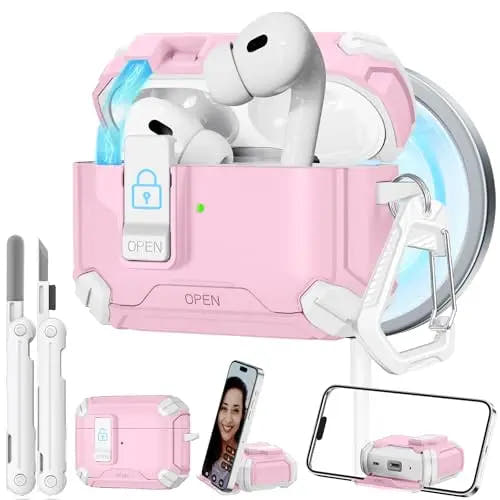 AirPods Pro 3 Phone Stand Case Cover with Cleaning Kit
