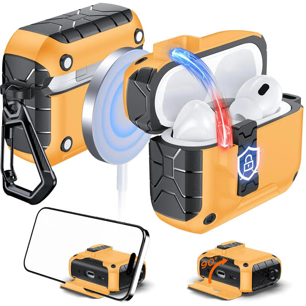 AirPods Pro 3 Phone Stand Case Cover with Cleaning Kit