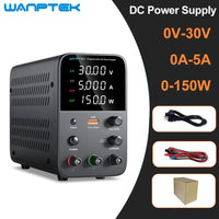 Wanptek Adjustable DC Power Supply 30V 10A 5A