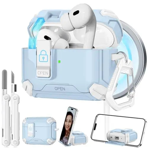 AirPods Pro 3 Phone Stand Case Cover with Cleaning Kit