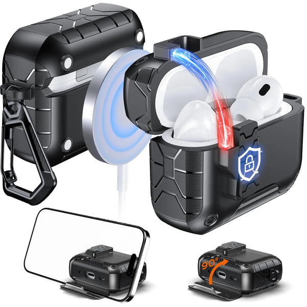 AirPods Pro 3 Phone Stand Case Cover with Cleaning Kit