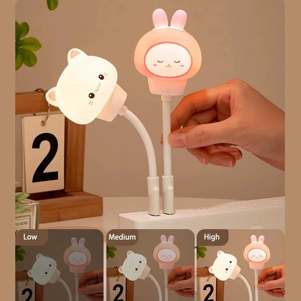 Night Light LED Lamp for Baby Kid Bedroom Decoration Bedside Lamp